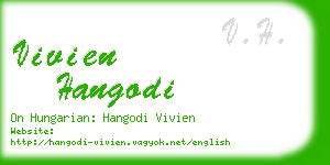 vivien hangodi business card